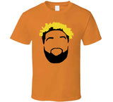 Obj Odell Beckham Jr Big Face Minimalist Cleveland Football Fan T Shirt