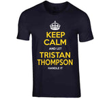 Tristan Thompson Keep Calm Cleveland Basketball Fan T Shirt