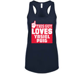 Yasiel Puig This Guy Loves Cleveland Baseball Fan T Shirt