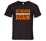 Stacked Again Cleveland Football Fan v2 T Shirt