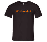 Dawgs Friends Parody Cleveland Football Fan T Shirt