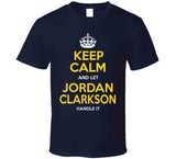 Jordan Clarkson Keep Calm Cleveland Basketball Fan T Shirt