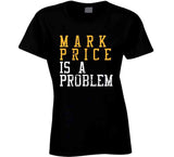 Mark Price Is A Problem Cleveland Basketball Fan Distressed T Shirt