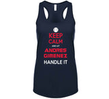 Andres Gimenez Keep Calm Cleveland Baseball Fan T Shirt