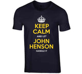 John Henson Keep Calm Cleveland Basketball Fan T Shirt