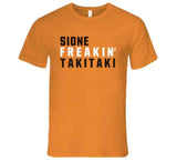 Sione Takitaki Freakin Cleveland Football Fan V2 T Shirt