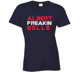 Albert Belle Freakin Cleveland Baseball Fan T Shirt