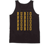 Ricky Rubio X5 Cleveland Basketball Fan T Shirt