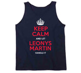 Leonys Martin Keep Calm Cleveland Baseball Fan T Shirt
