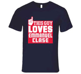 Emmanuel Clase This Guy Loves Cleveland Baseball Fan T Shirt